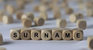 surname -