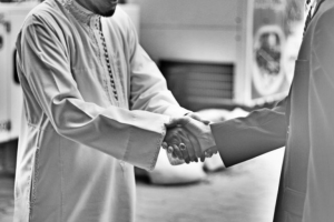 shaking hands