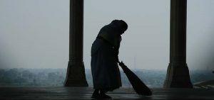 sweeping